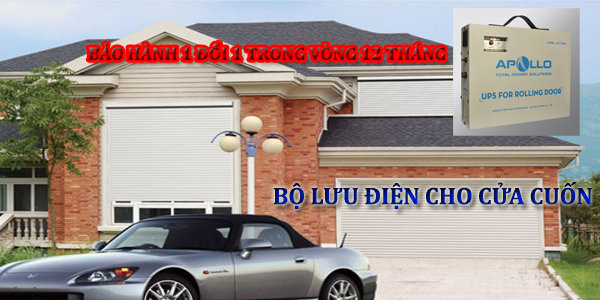 bộ lưu điện cửa cuốn APOLLO