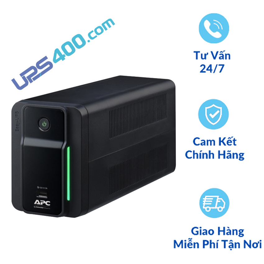 UPS APC Line Interactive BVX700LUI-MS 700VA AVR, USB Charging